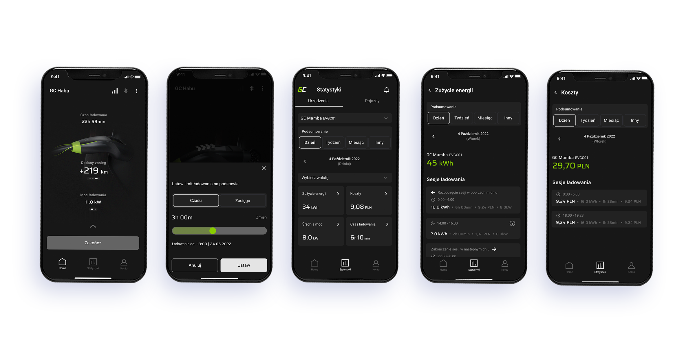 Aplikacja mobilna Green Cell Habu